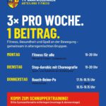 Trainingszeiten der Abteilung Fitness des TV Saarwellingen